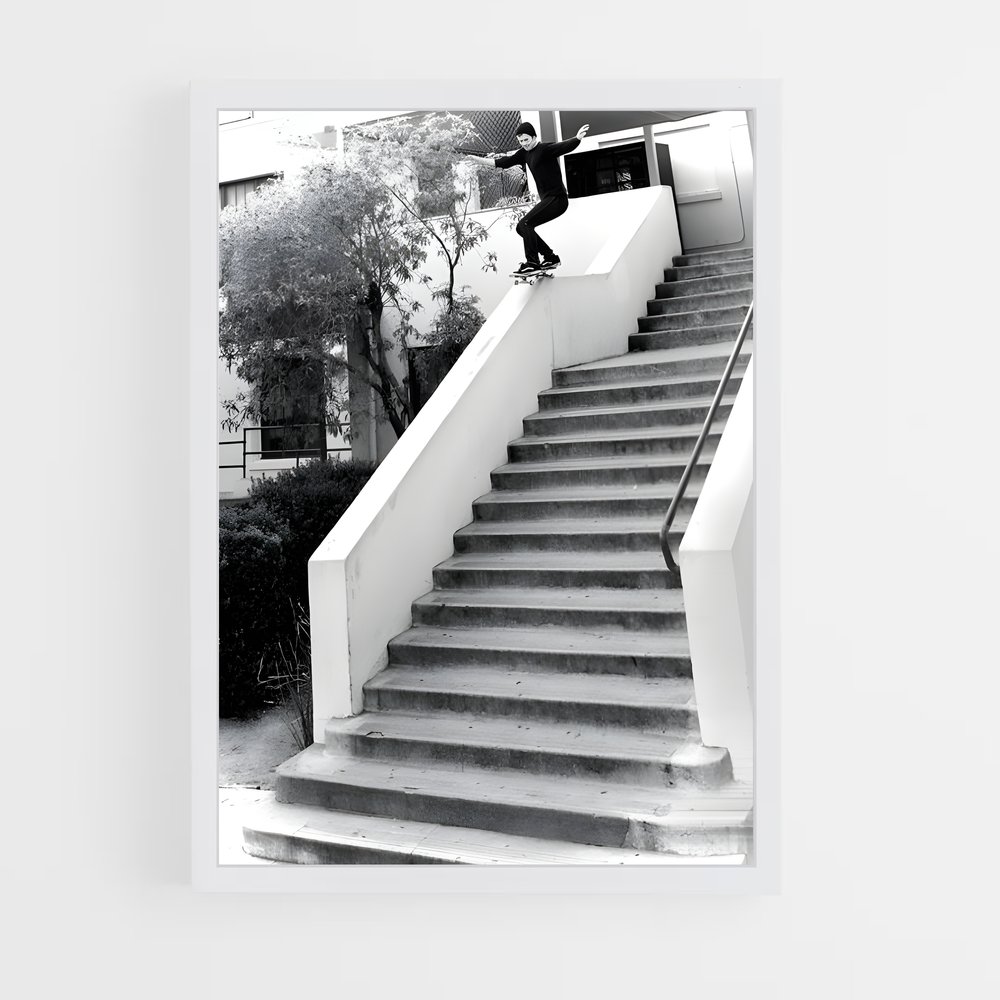 Poster Geoff de rowley – affiche Skateboard (vue 3)